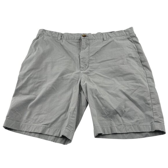 Vineyard Vines Men's size 38 Gray Shorts Flat Front Chino - Picture 1 of 5